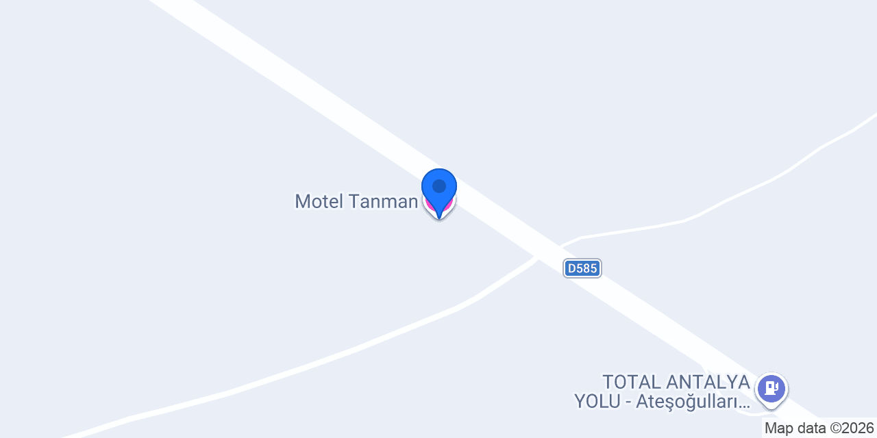 Motel Tanman konumu