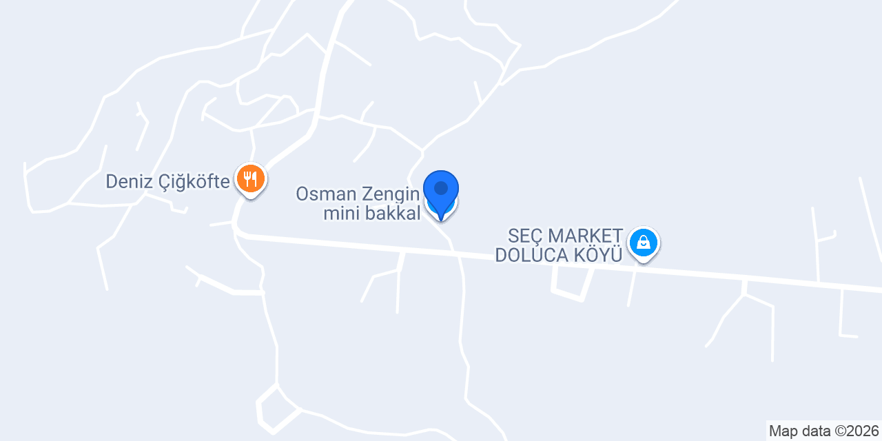 Osman Zengin mini bakkal konumu