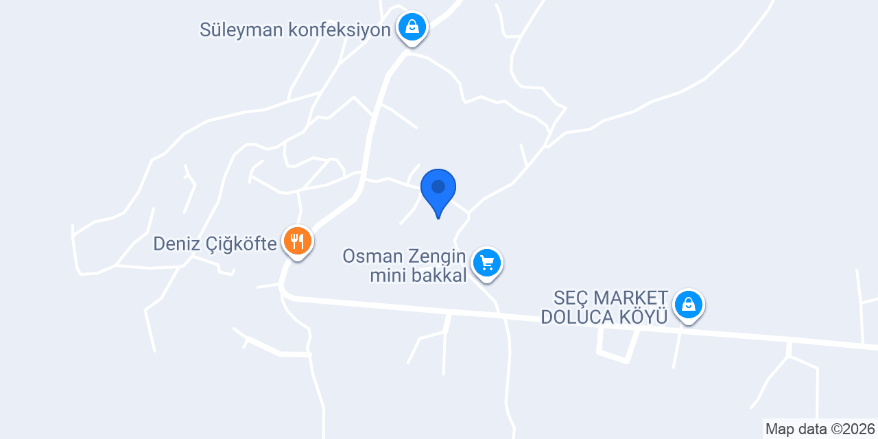 Doluca Köyü konumu