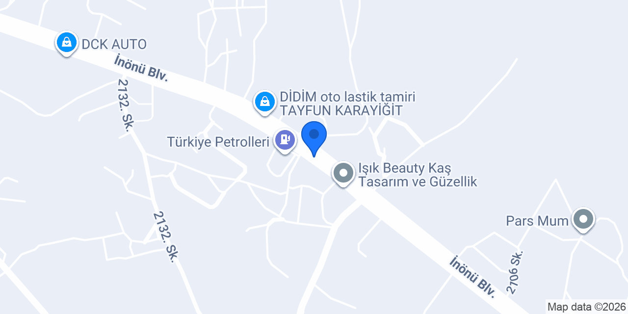 Didimde Yemek Yenilecek Yerler konumu