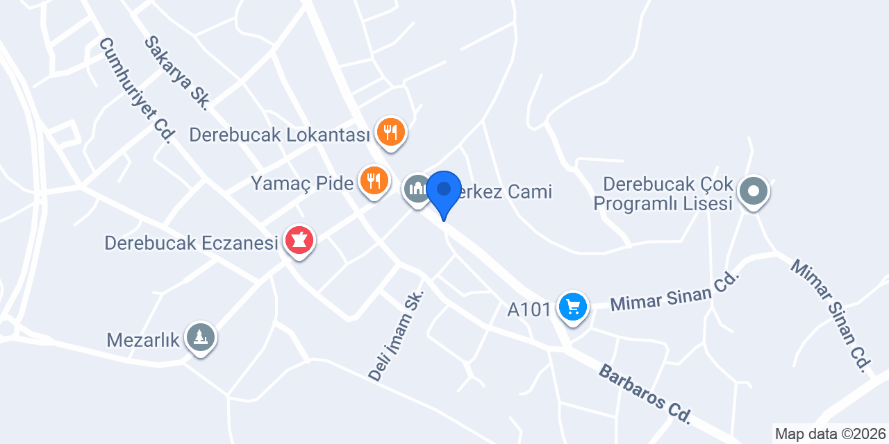 Deveci Tesbih konumu