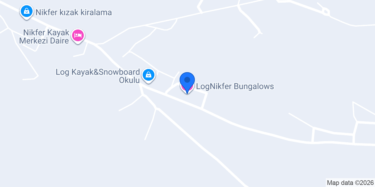 LogNikfer Bungalows konumu