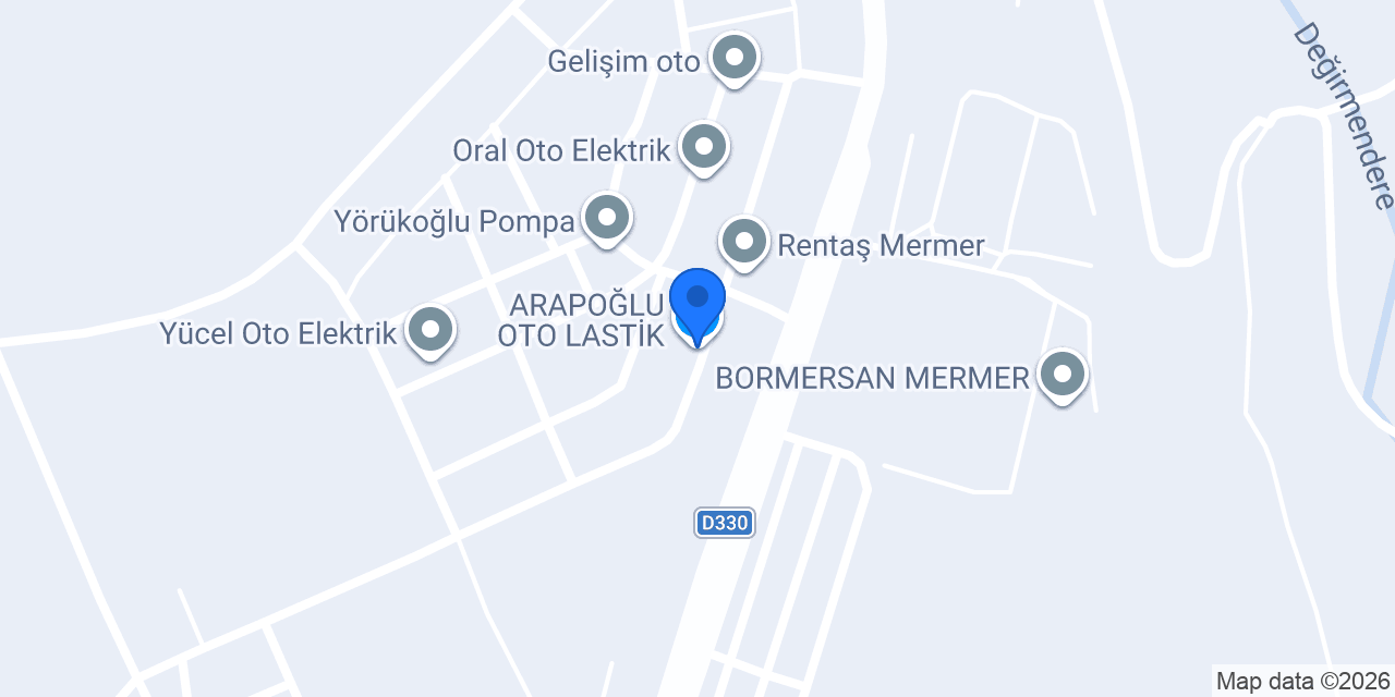 ARAPOĞLU OTO LASTİK konumu