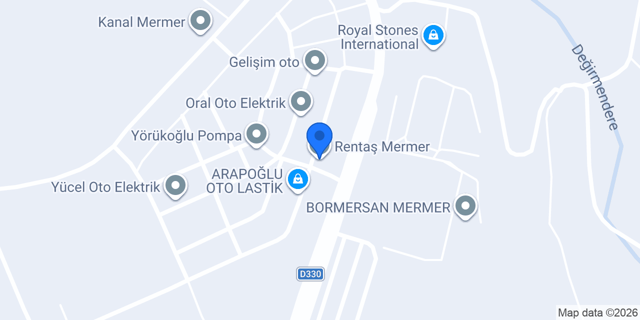 Rentaş Mermer konumu