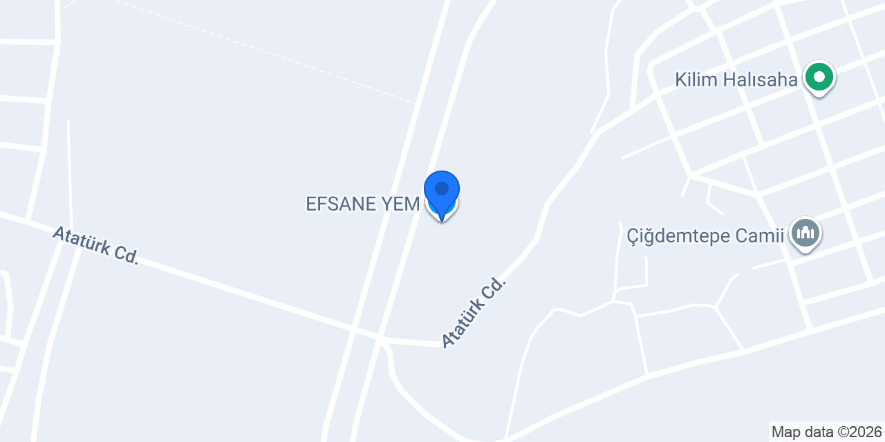 EFSANE YEM konumu