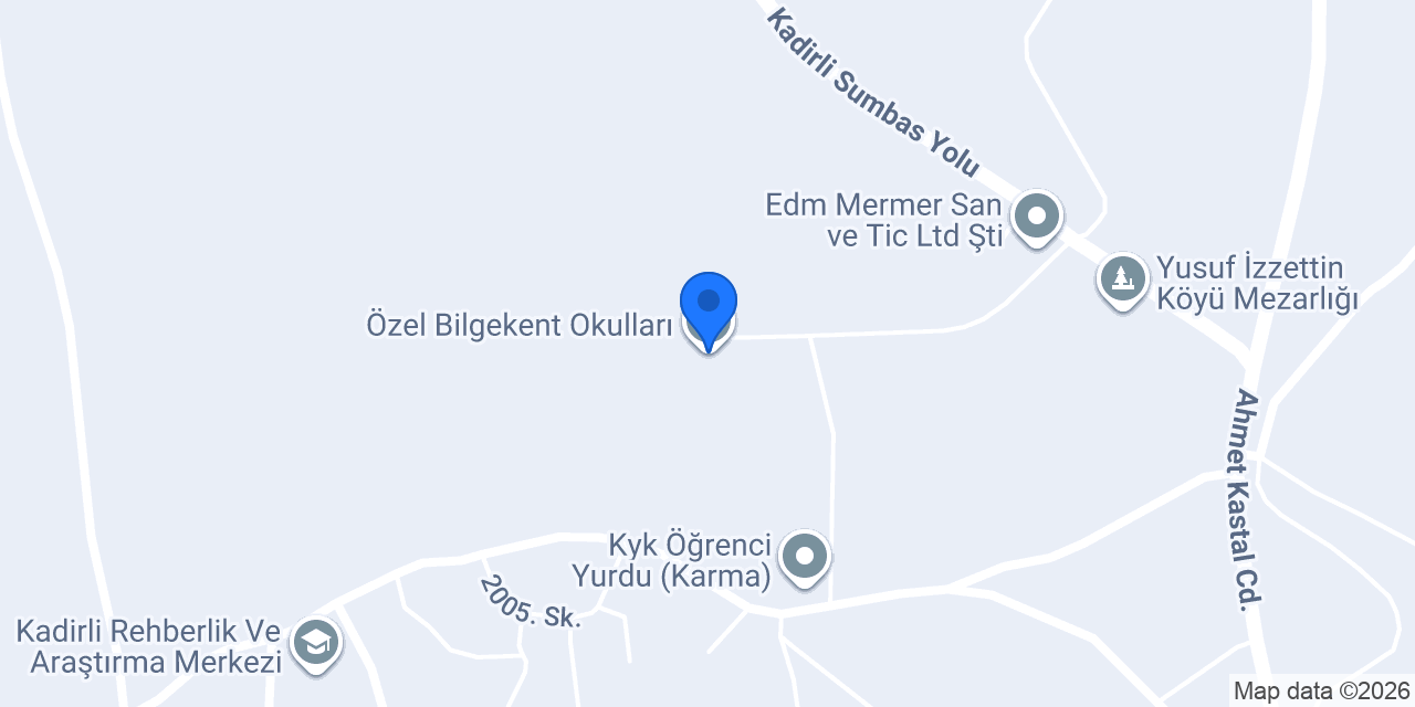 Özel Bilgekent Okulları konumu