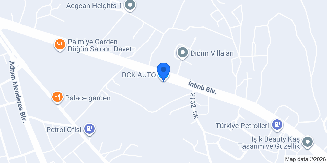 DCK AUTO konumu