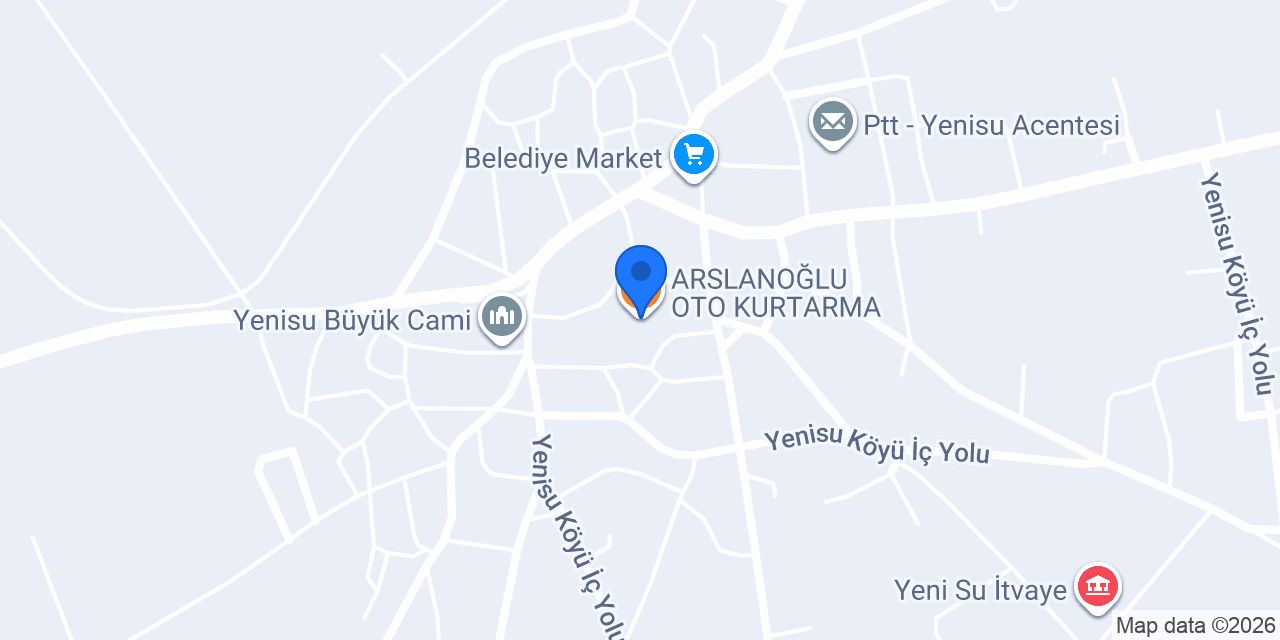 ARSLANOĞLU OTO KURTARMA konumu