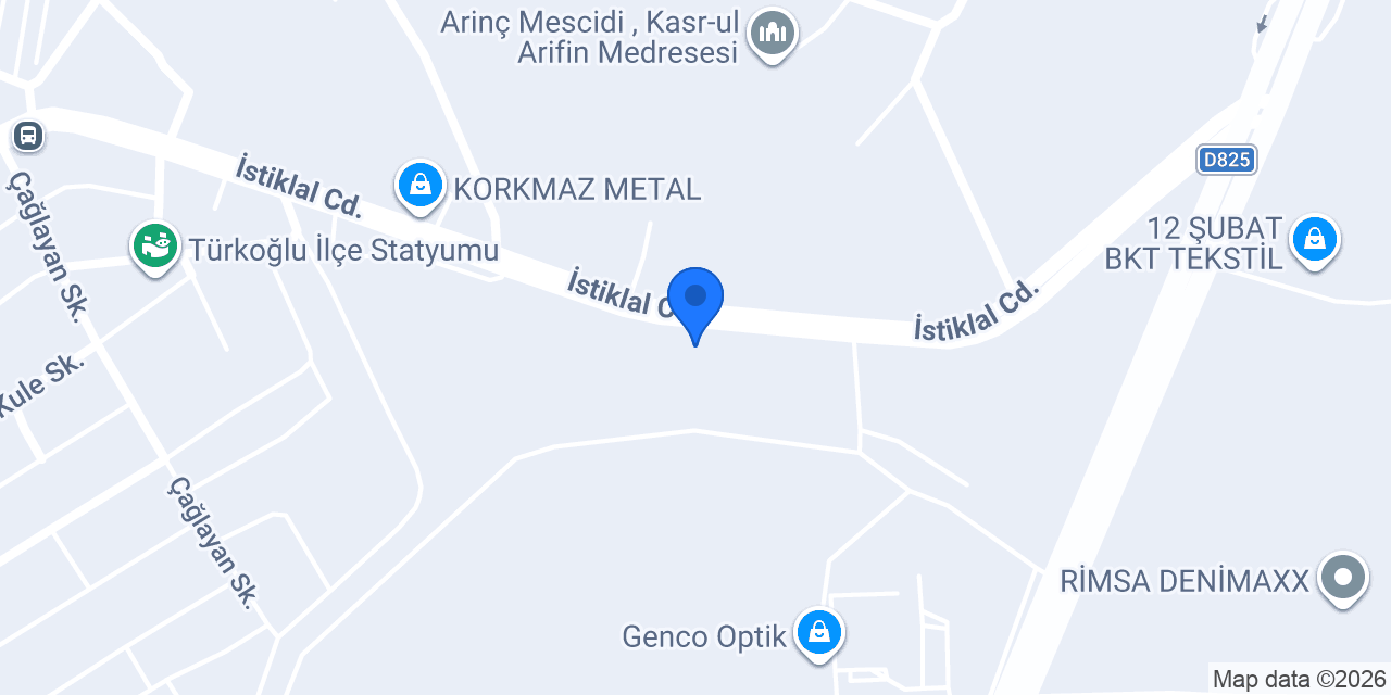 Kahraman Çırçır Fabr. konumu