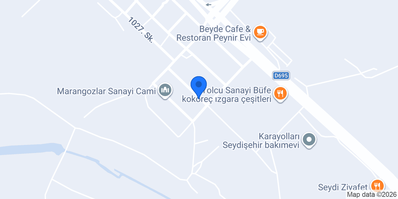 Yaşam Mobilya fabrika konumu