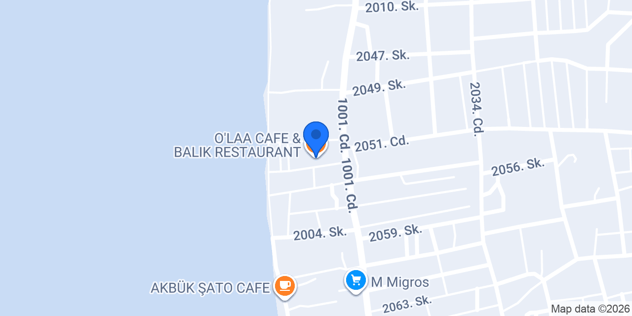 O’LAA CAFE & BALIK RESTAURANT konumu