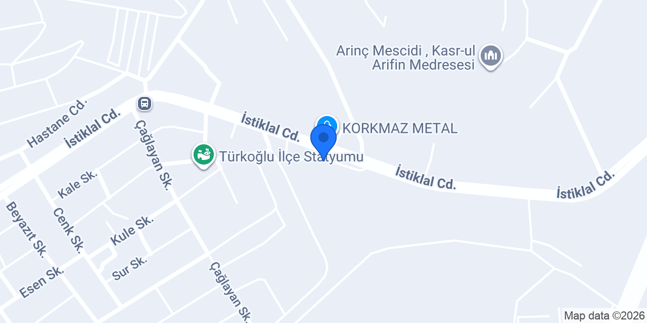 Marinas Yapı Market konumu
