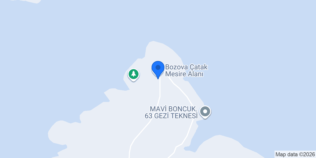 Bozova Çatak Bungalov Evleri konumu