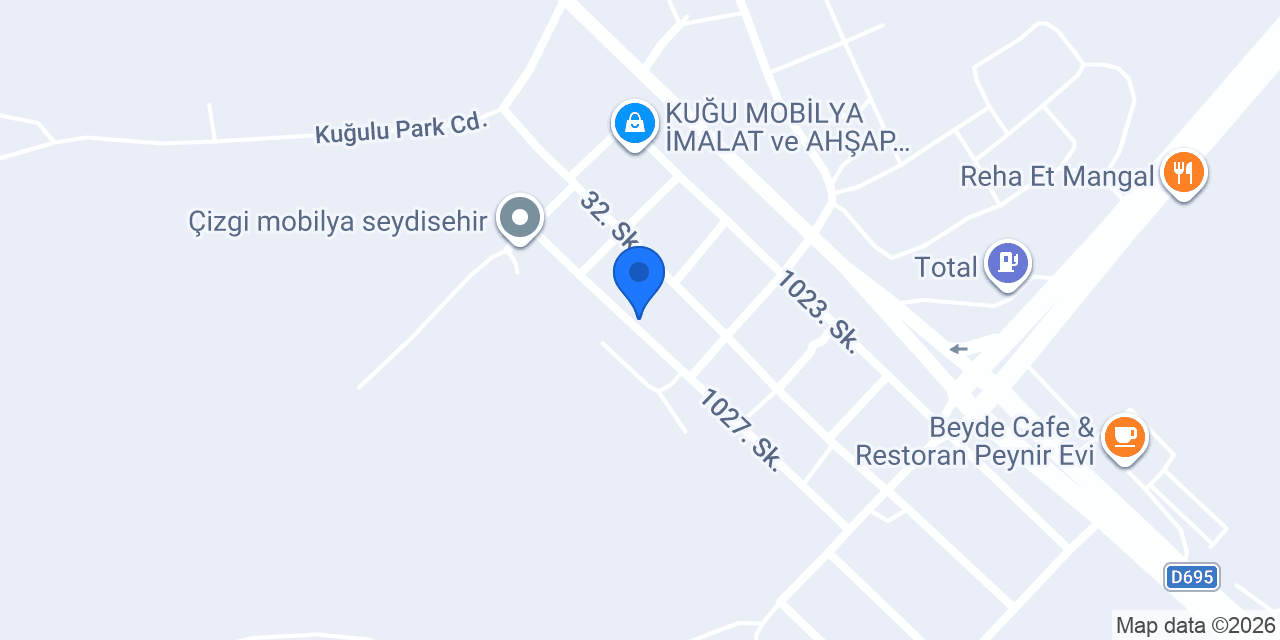 Öz Aktaş Mobilya konumu