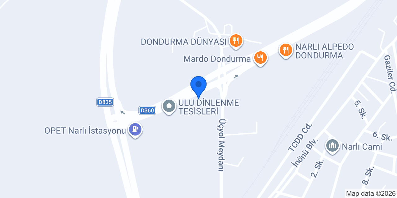 Oska Çelik Ev - Kahramanmaraş Şubesi konumu