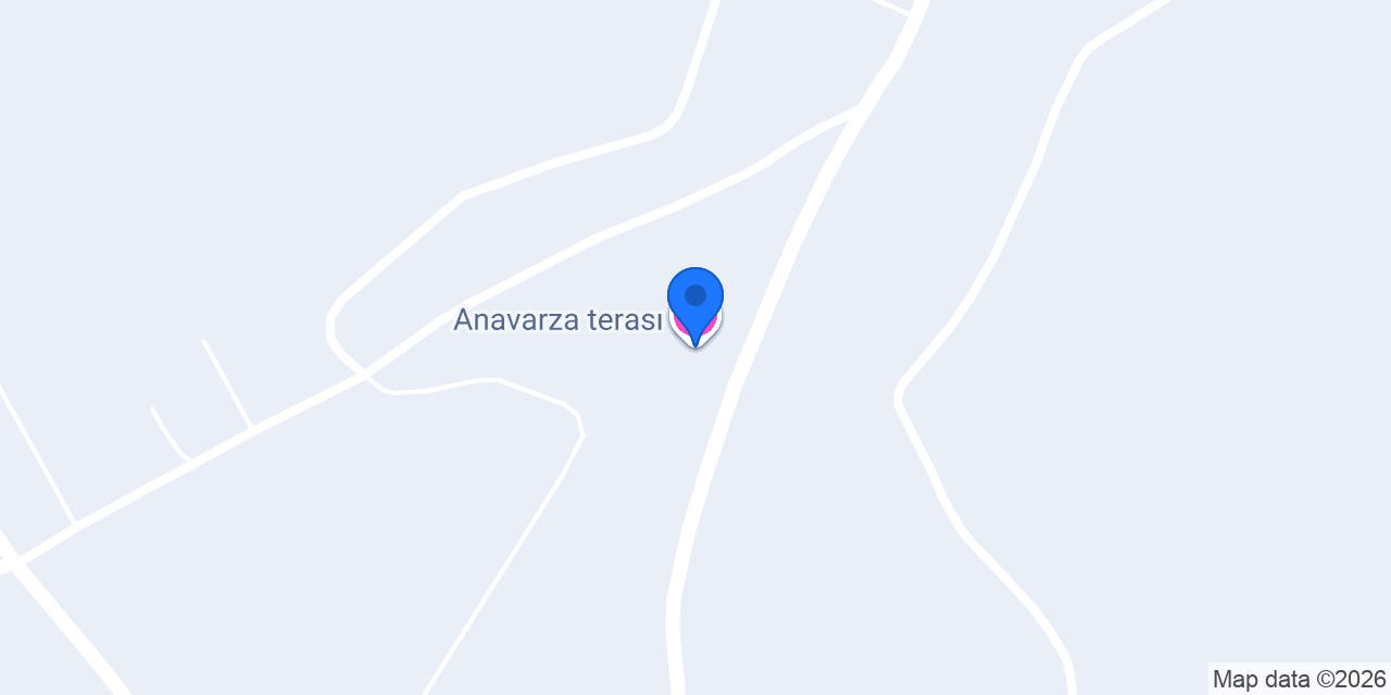 Anavarza terası konumu