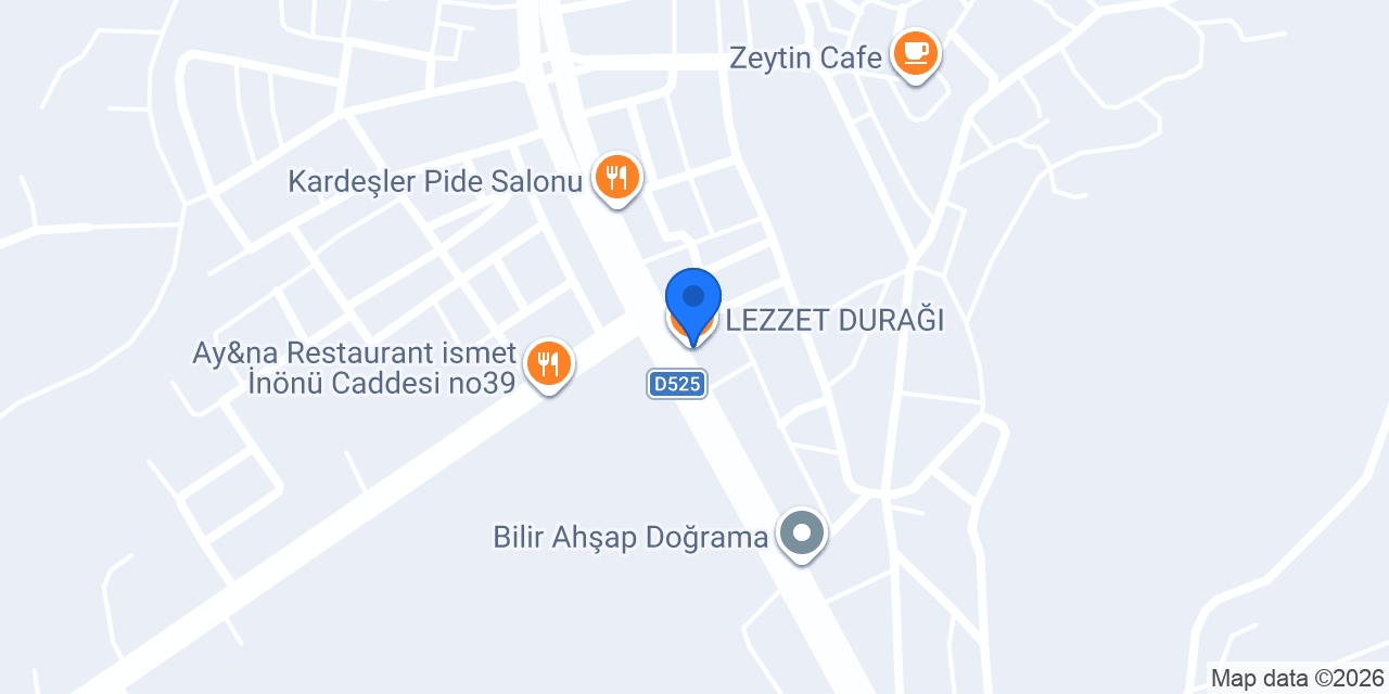 LEZZET DURAĞI konumu