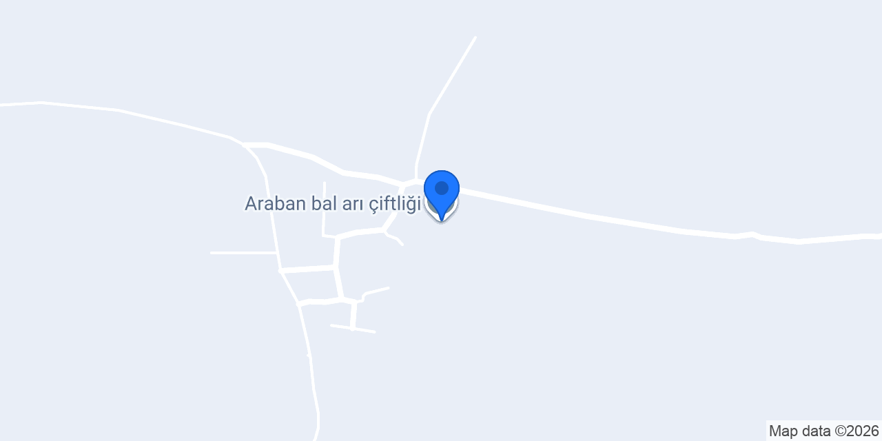 Araban bal arı çiftliği konumu
