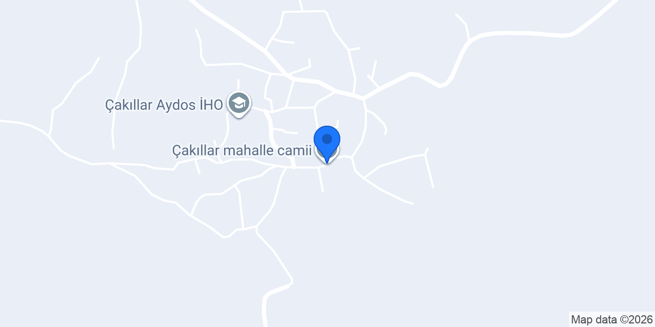 Çakıllar Köyü Muhtarlığı konumu