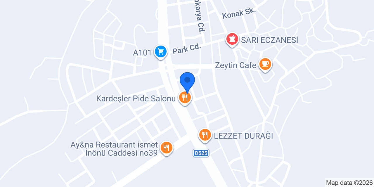 Selimiye Pide Yemek Sarayı konumu
