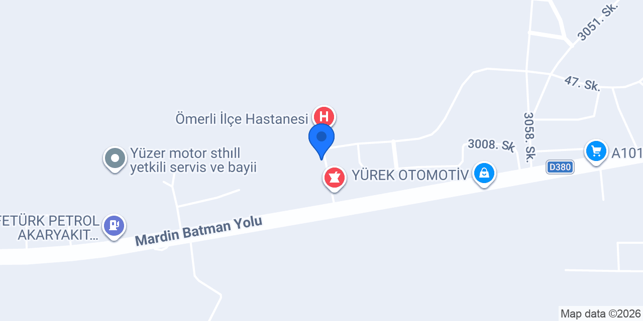 ÖMERLİ ECZANESİ konumu