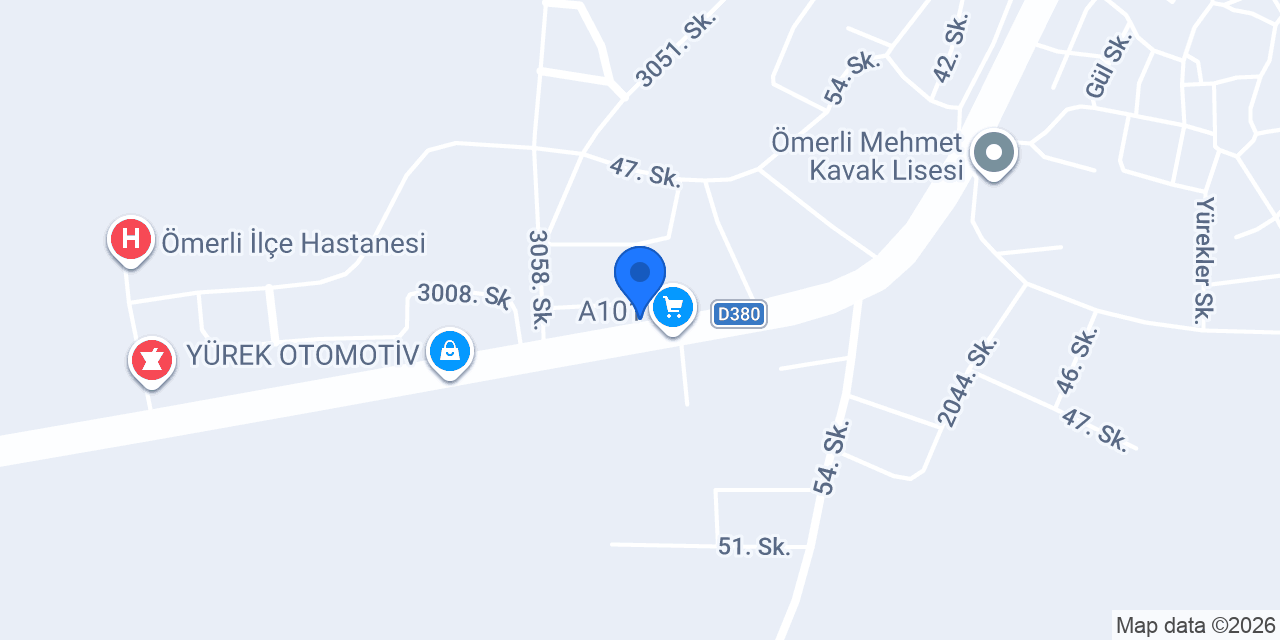 YÜREKLER MOBİLYA konumu