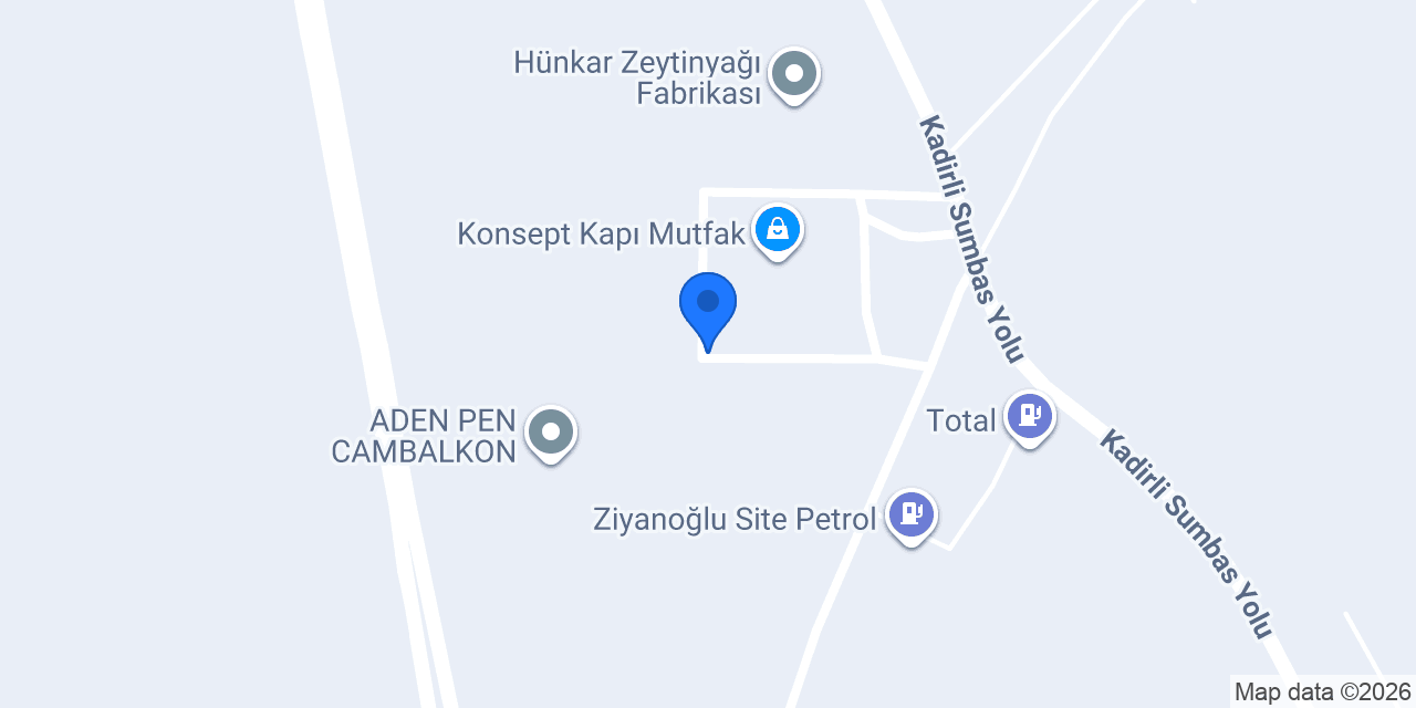 AKD dizayn MOBİLYA konumu