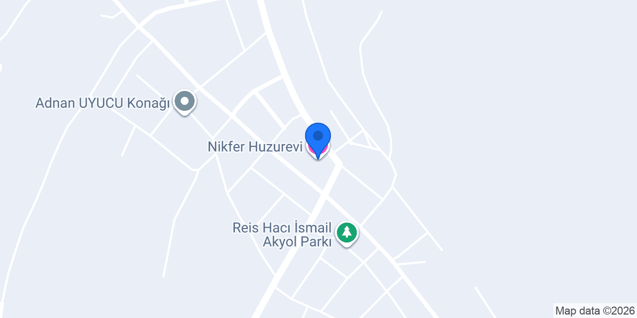 Nikfer Huzurevi konumu