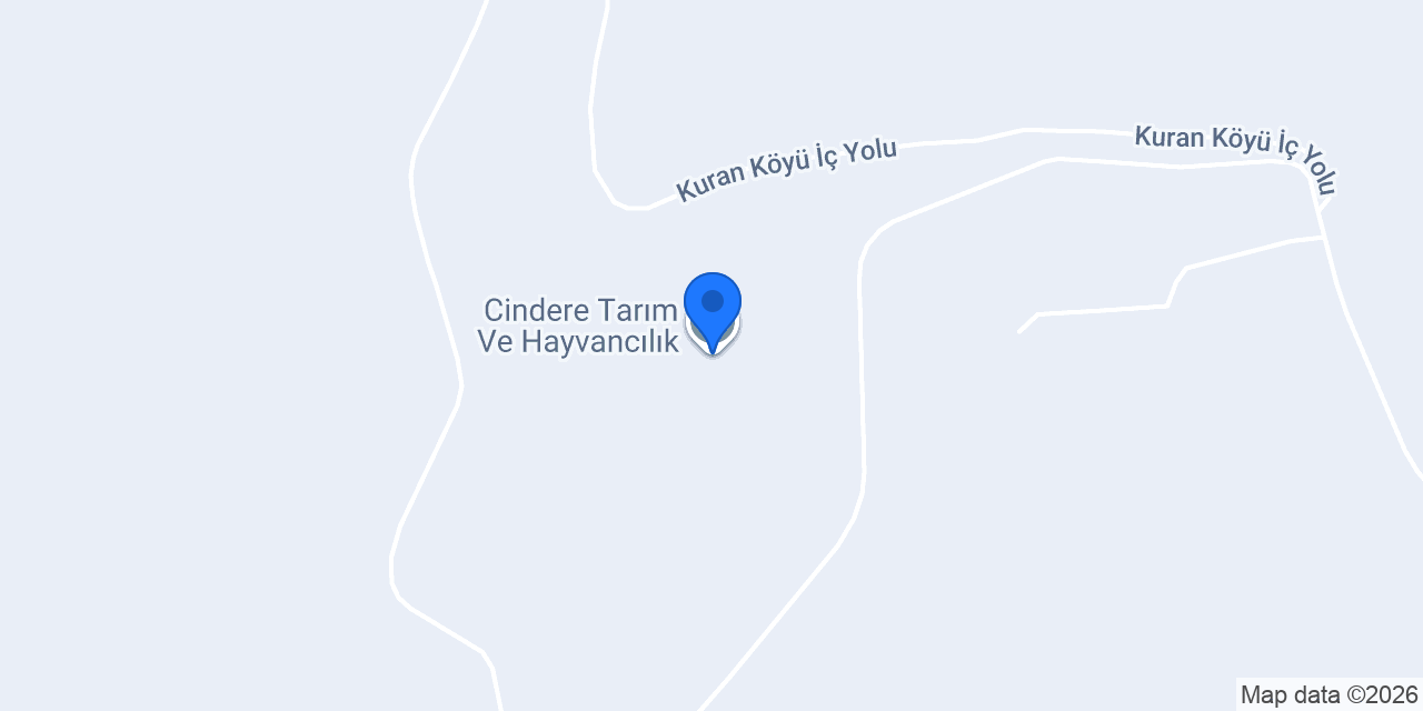 Cindere Tarım Ve Hayvancılık konumu