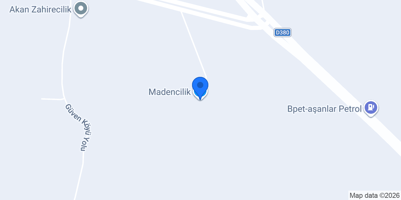 Madencilik konumu
