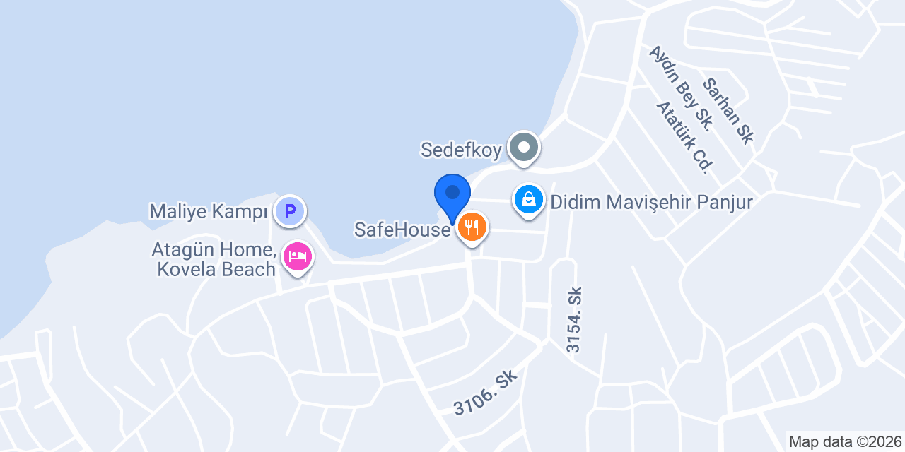 Pıt stop çukur restorant dsedef koy mavişehir didim aydın konumu