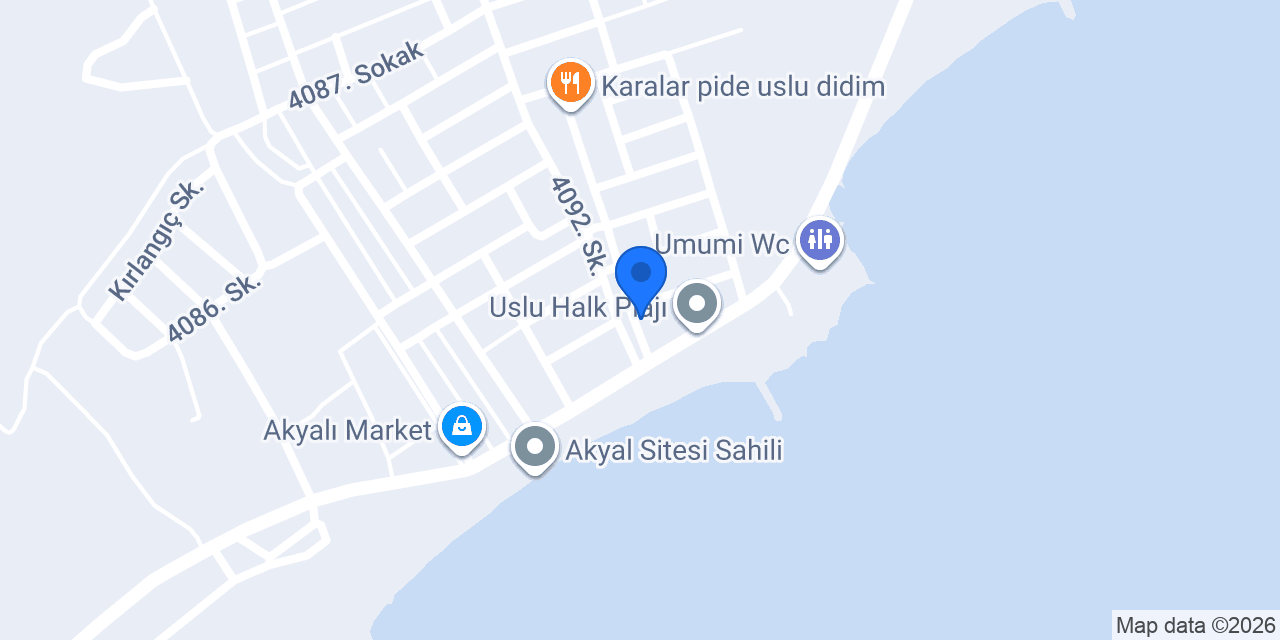 Akçinler Emlak konumu