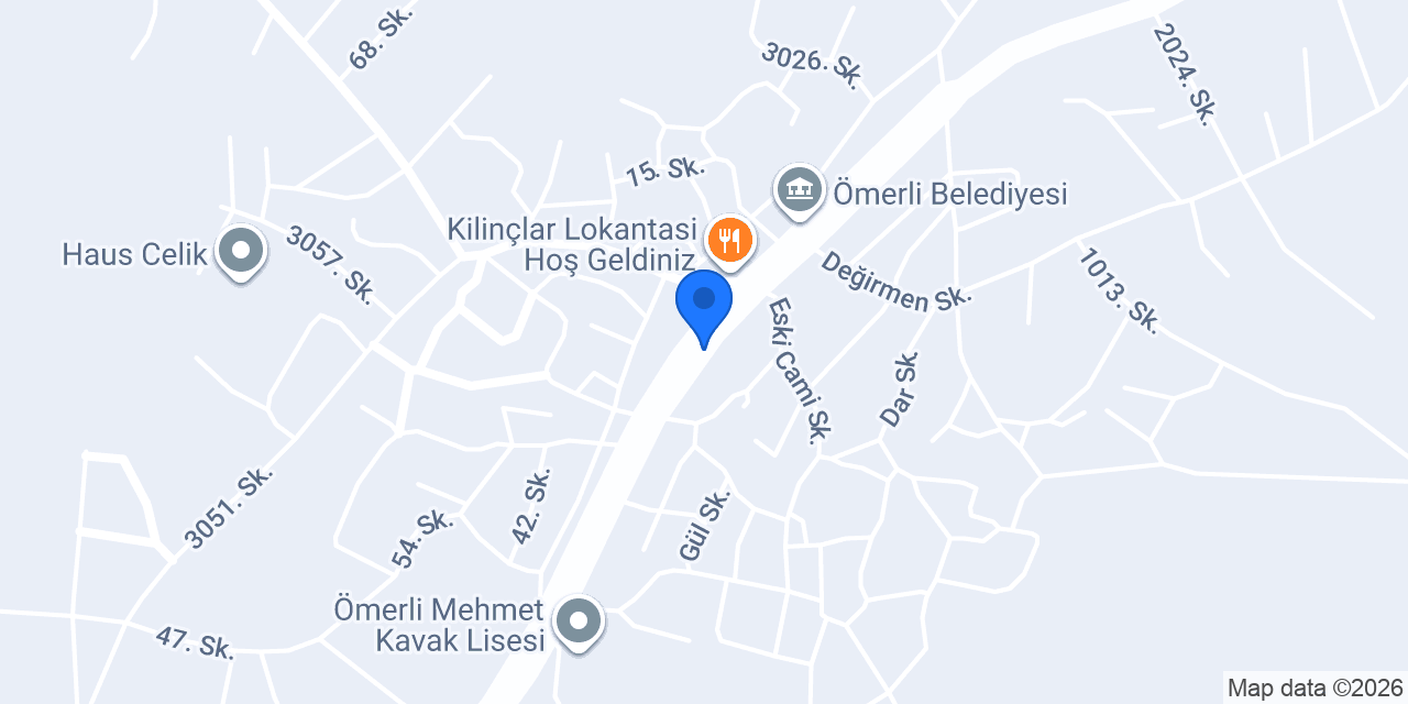 Ömer Halk Eğitim Merkezi konumu