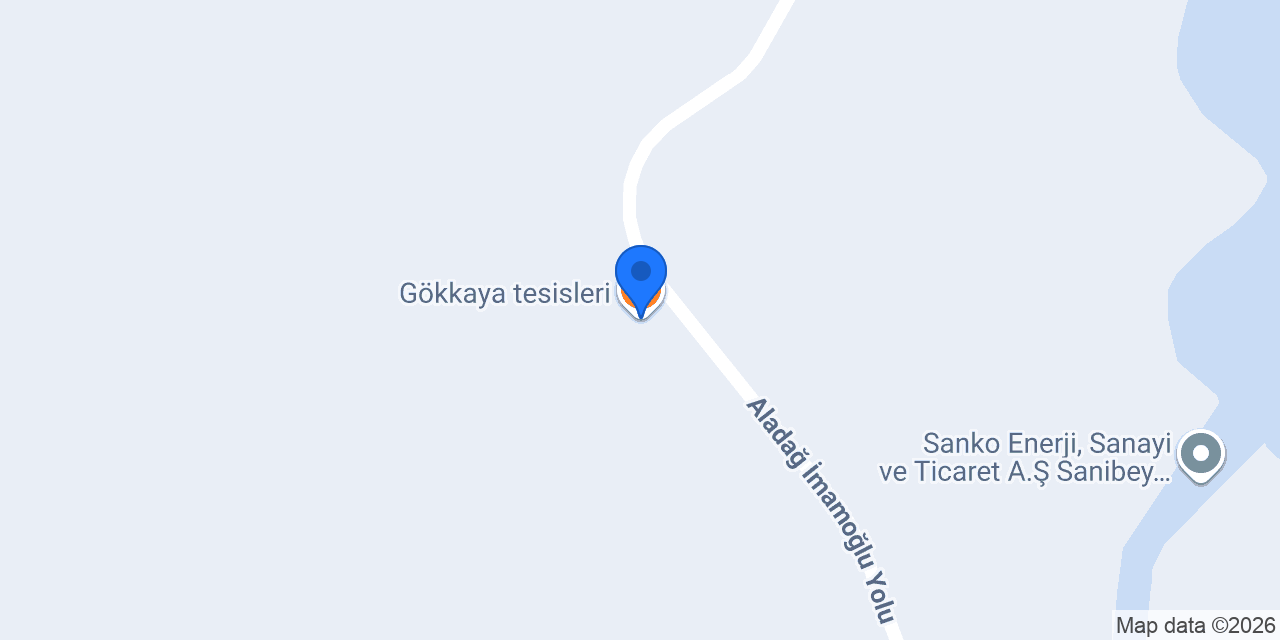 Gökkaya tesisleri konumu