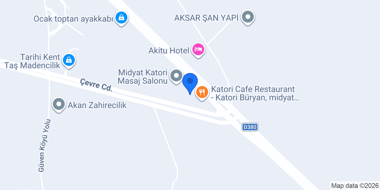 Katori Hotel konumu