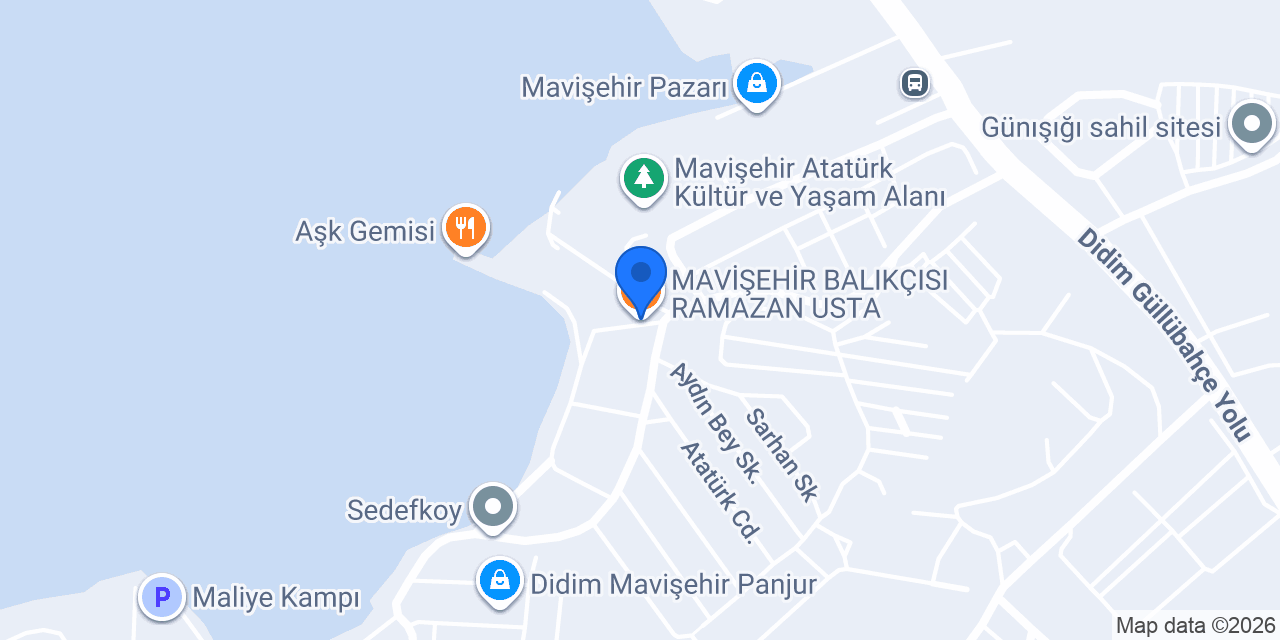 MAVİŞEHİR BALIKÇISI RAMAZAN USTA konumu