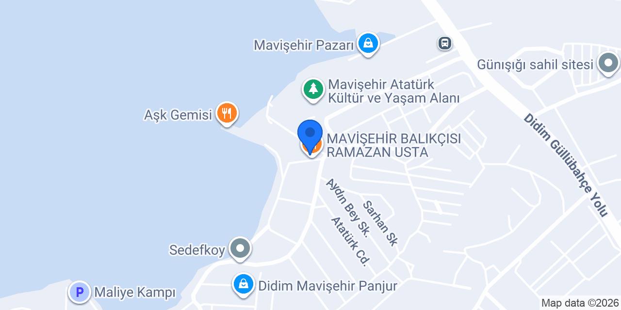 Mavi Şehir Taksi konumu