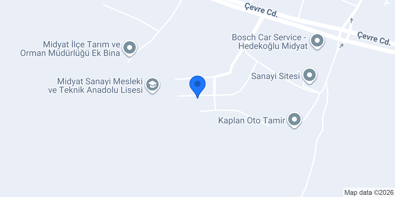 Ustalar Oto Özel Servis konumu