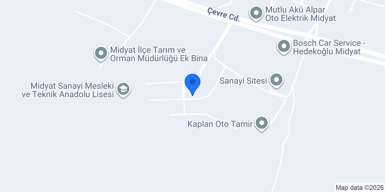 OTO TAŞKIN YEDEK PARÇA konumu