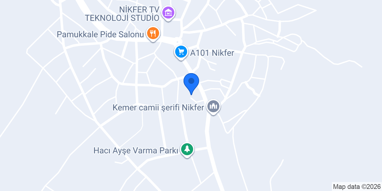 Ptt-nikfer Şubesi konumu