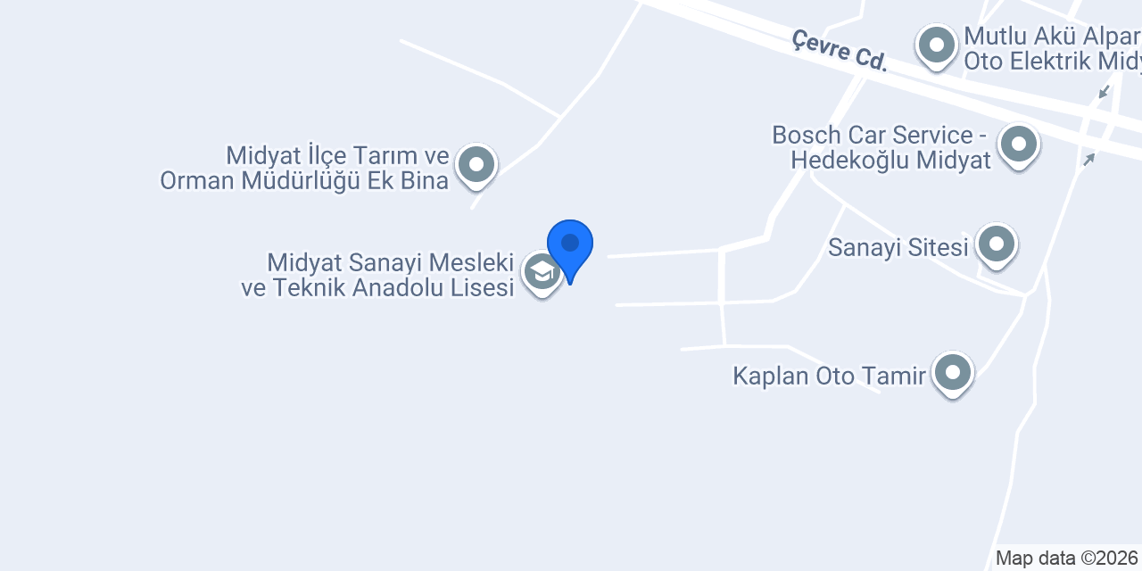 ÇANKAYA TRAKTÖR konumu