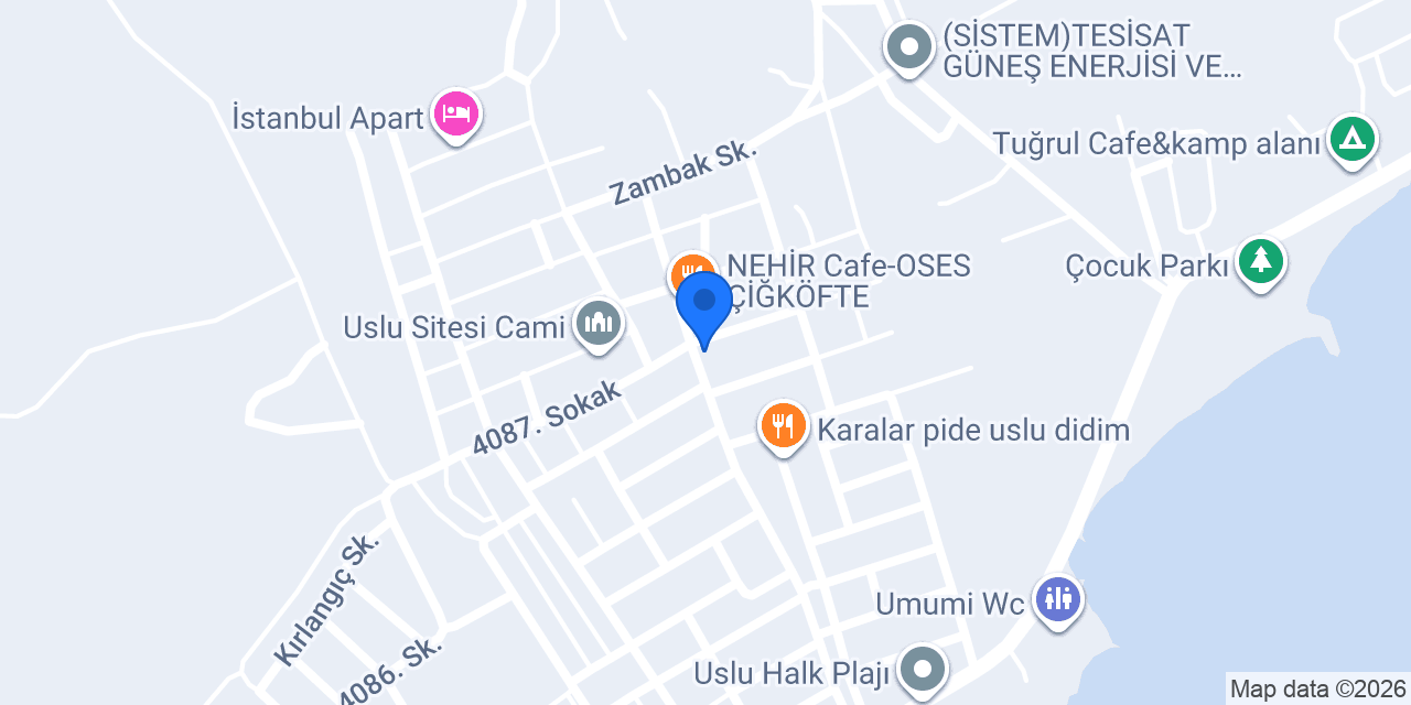 USLU HOROZ EMLAK konumu