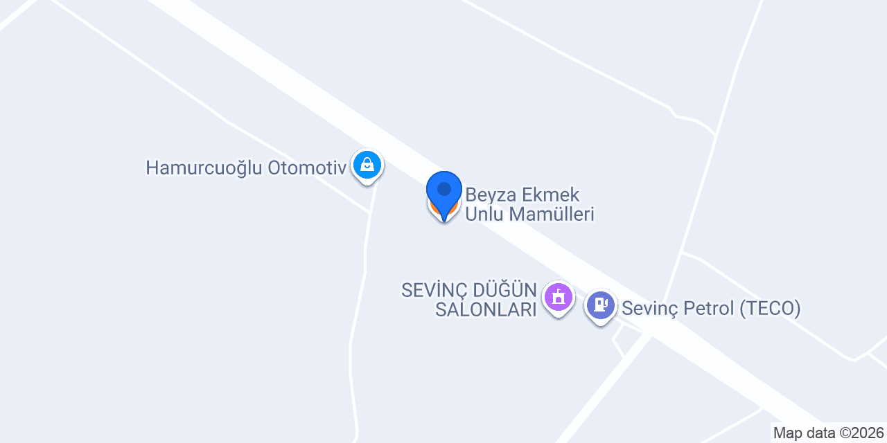 Beyza Ekmek Unlu Mamülleri konumu