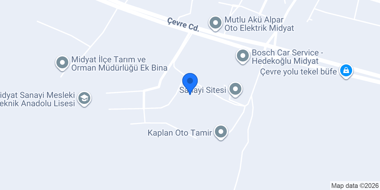 DÜNDAR OTO YEDEK PARÇA konumu