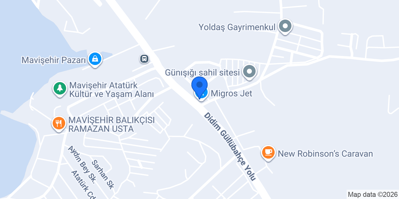 Migros Jet konumu