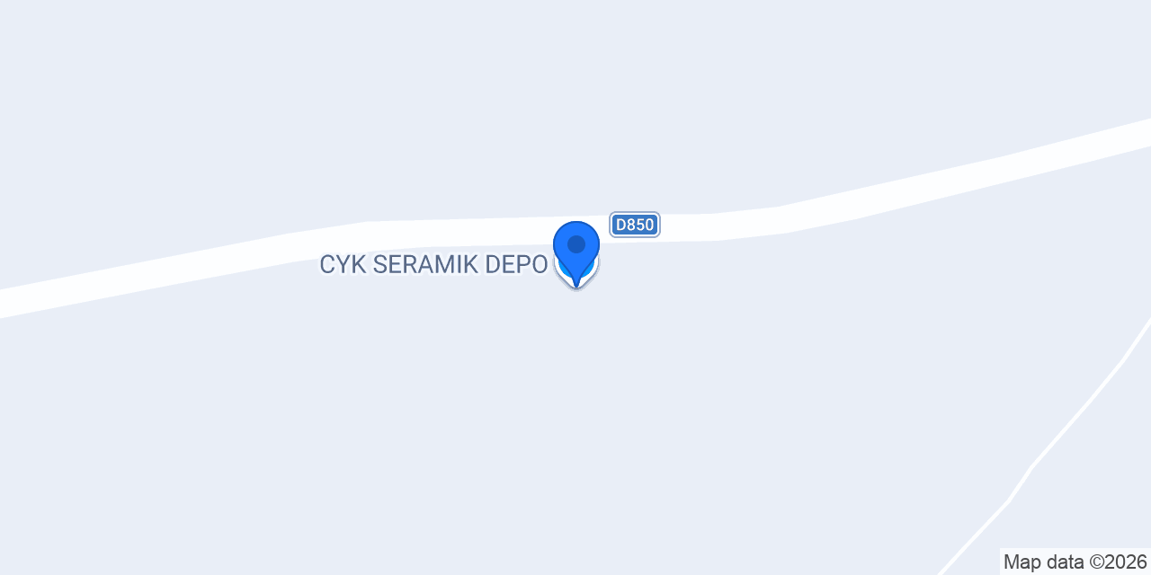 CYK SERAMIK DEPO konumu