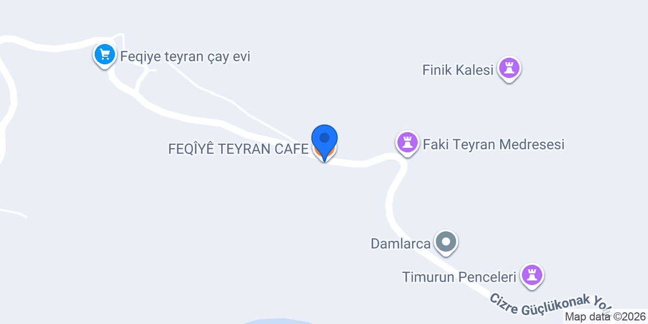 FEQÎYÊ TEYRAN CAFE konumu