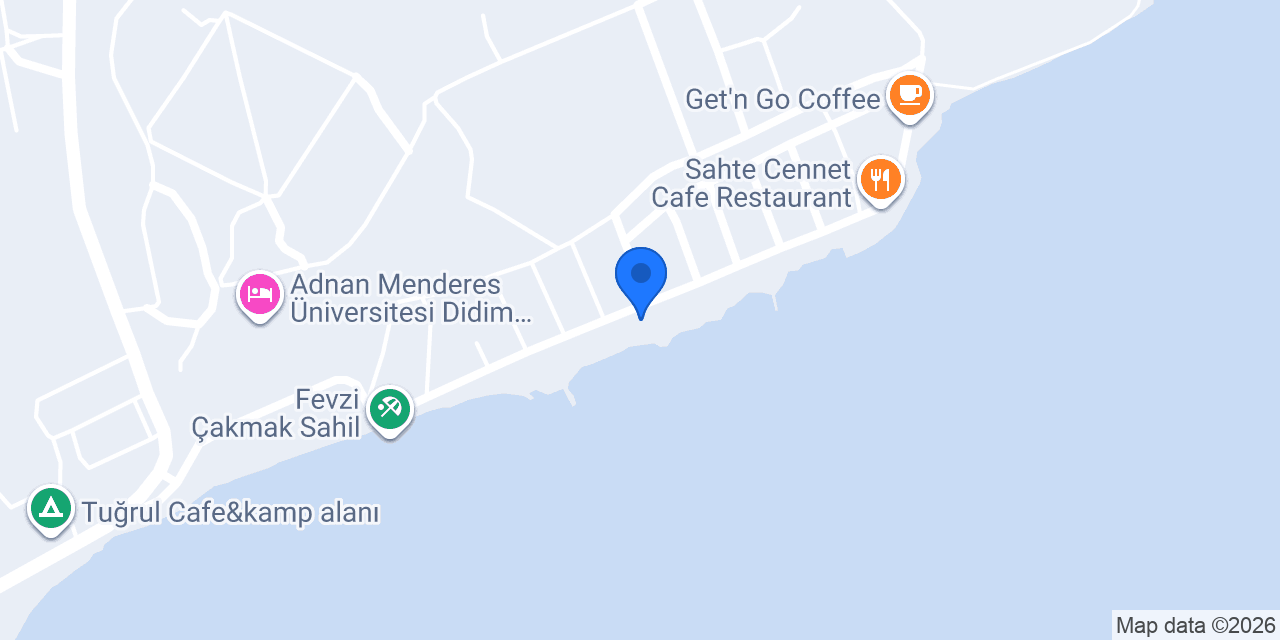 Akın Beach Clup konumu