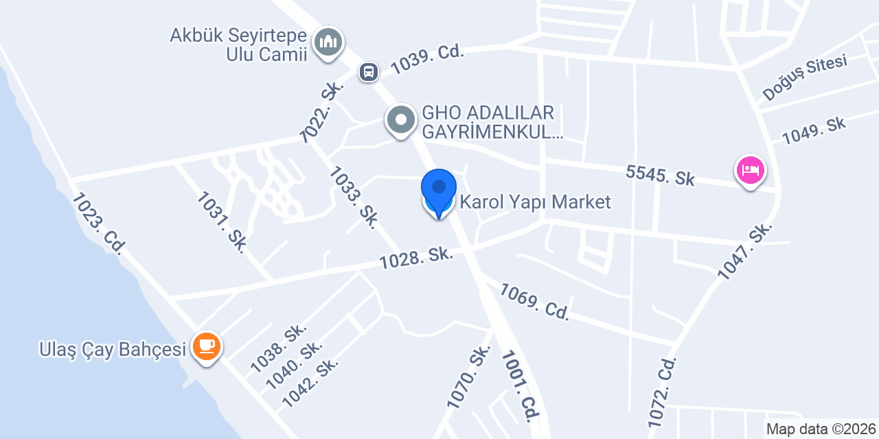 Karol Yapı Market konumu
