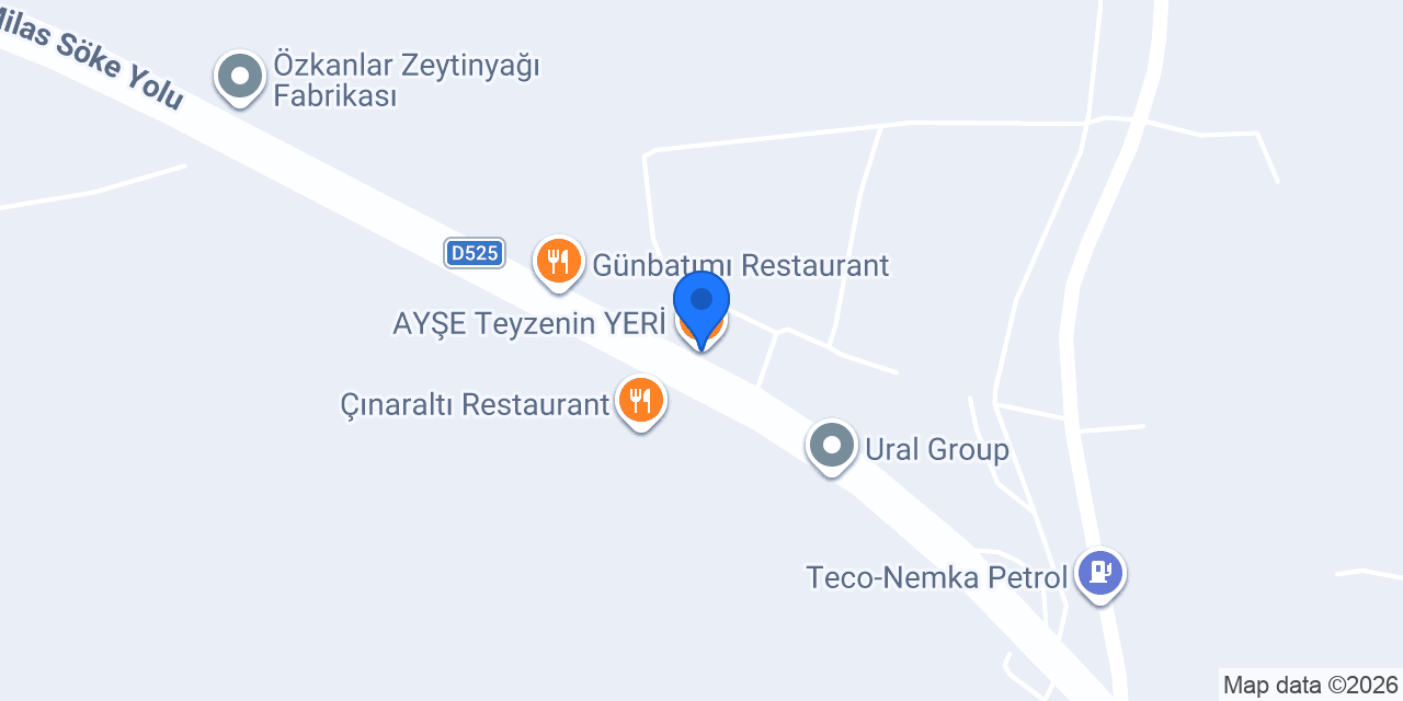 AYŞE Teyzenin YERİ konumu